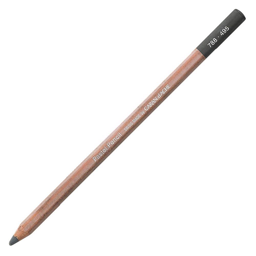 Caran d'Ache Pastel Pencil Slate Grey 495