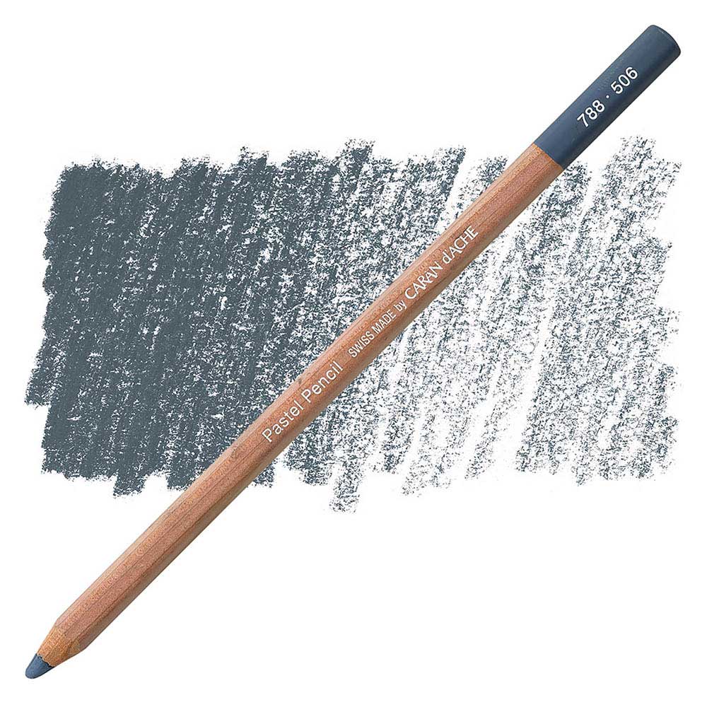 Caran d'Ache Pastel Pencil Payne's Grey 50% 506