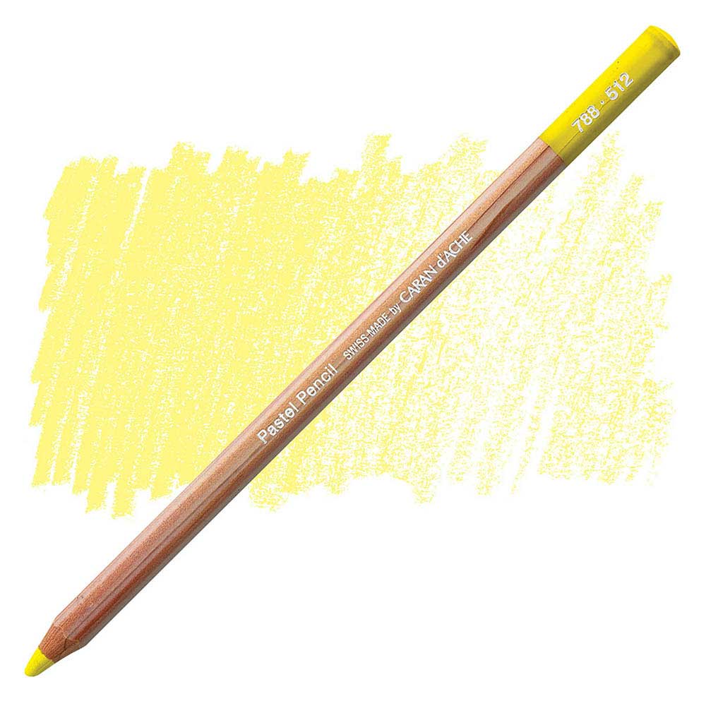 Caran d'Ache Pastel Pencil Light Cadmium Yellow (imit) 512