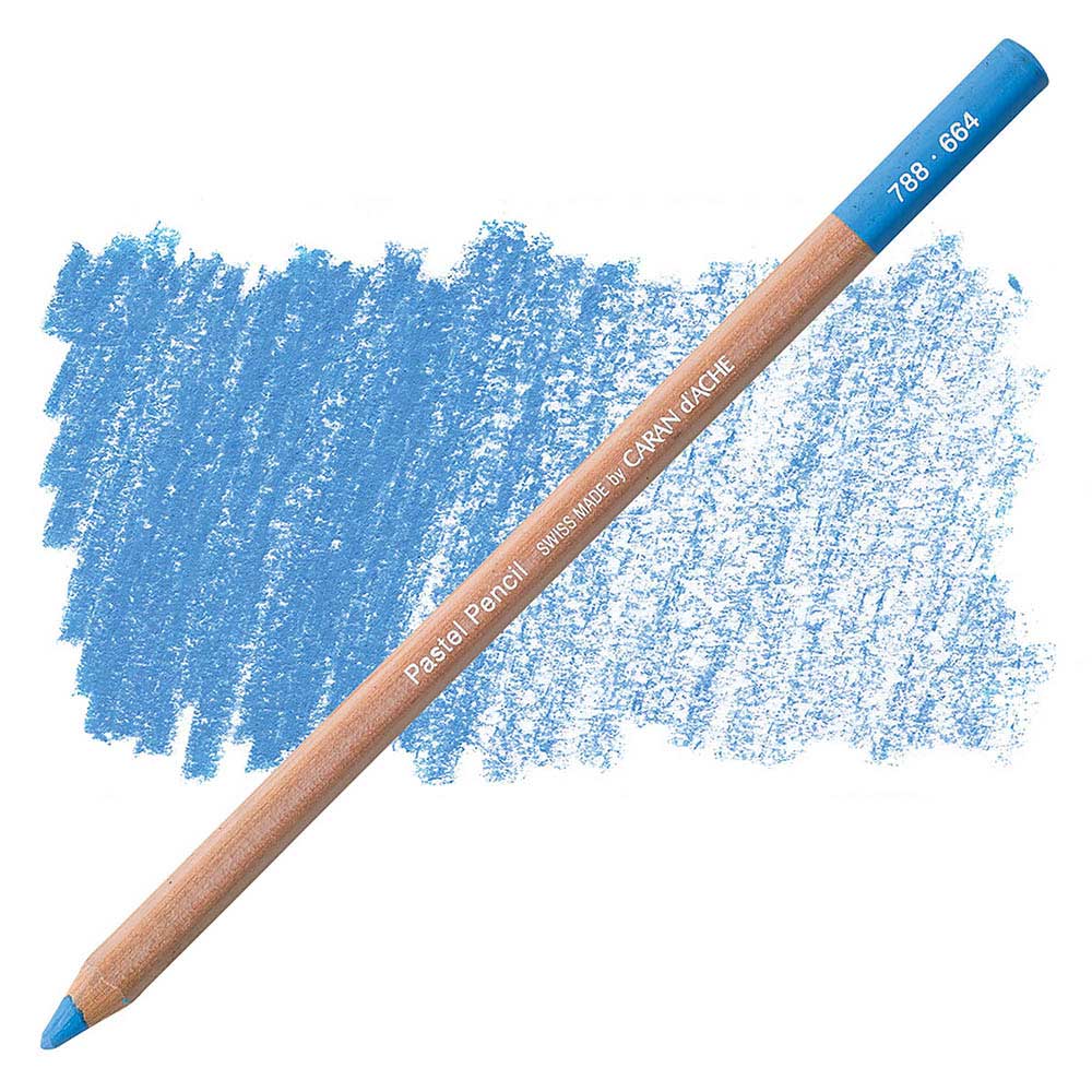 Caran d'Ache Pastel Pencil Cobalt Blue 30% 664