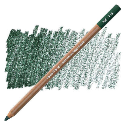 Caran d'Ache Pastel Pencil Middle Phthalo. Green 718