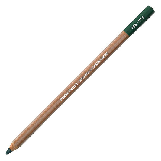 Caran d'Ache Pastel Pencil Middle Phthalo. Green 718