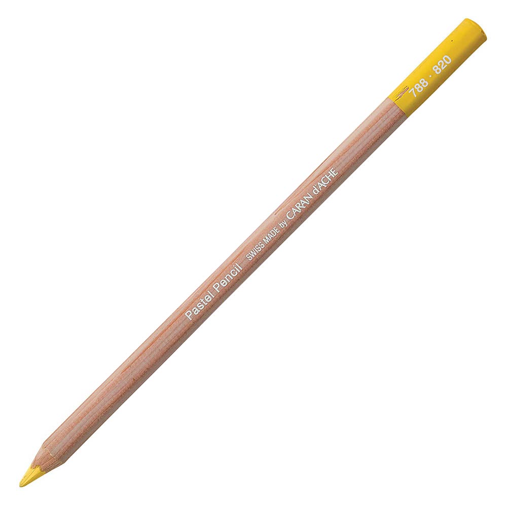 Caran d'Ache Pastel Pencil Golden Bismuth Yellow 820