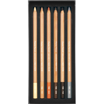 Caran d'Ache Pastel Cube & Pastel Pencil Retouche 12'li Set Rötuş