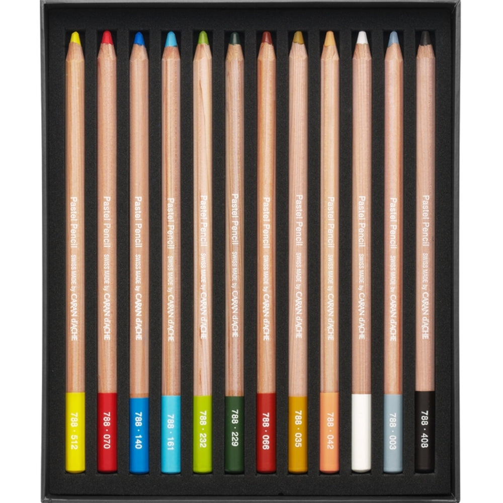 Caran d'Ache Pastel Cube & Pastel Pencil Initiation 24'lü Set Başlangıç