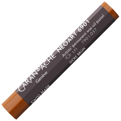 Caran d'Ache Neoart 6901 Brown Ochre 037
