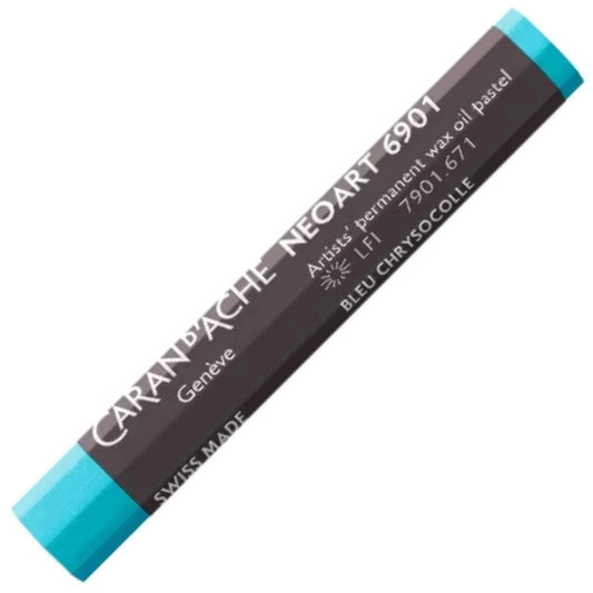 Caran d'Ache Neoart 6901 Chrysocolla Blue 671