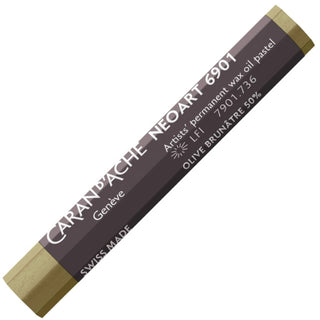 Caran d'Ache Neoart 6901 Brown Olive 736