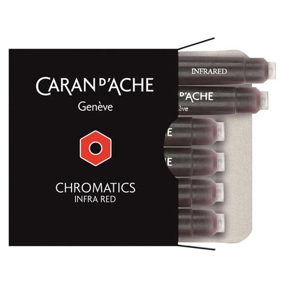 Caran d'Ache 8021 Ink Cartridges Chromatics Infrared