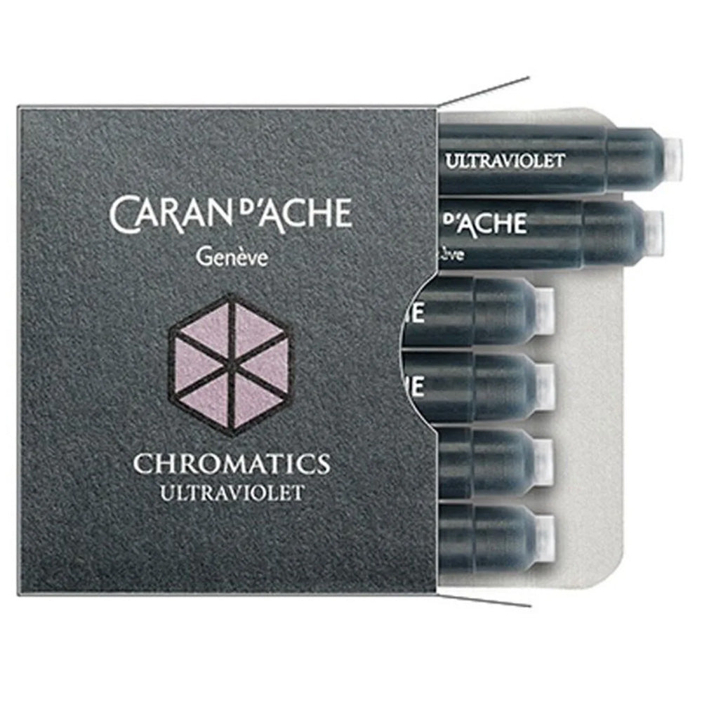 Caran d'Ache 8021 Ink Cartridges Chromatics Ultraviolet