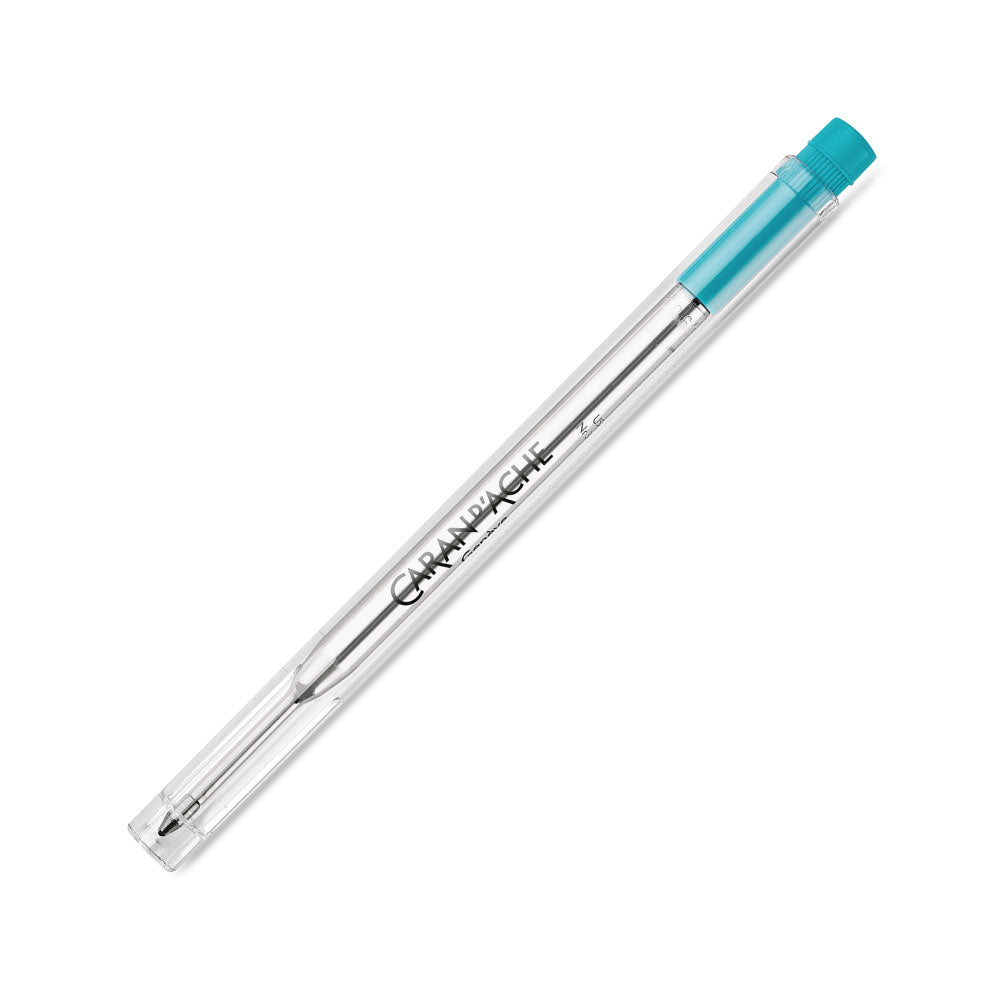 Caran d'Ache Goliath 849 Serisi Tükenmez Kalem Yedeği Medium Uç Turkuaz
