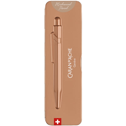 Caran d'Ache 844 Mechanical Pencil 0.7mm Brut Rose (Metal Kutulu)