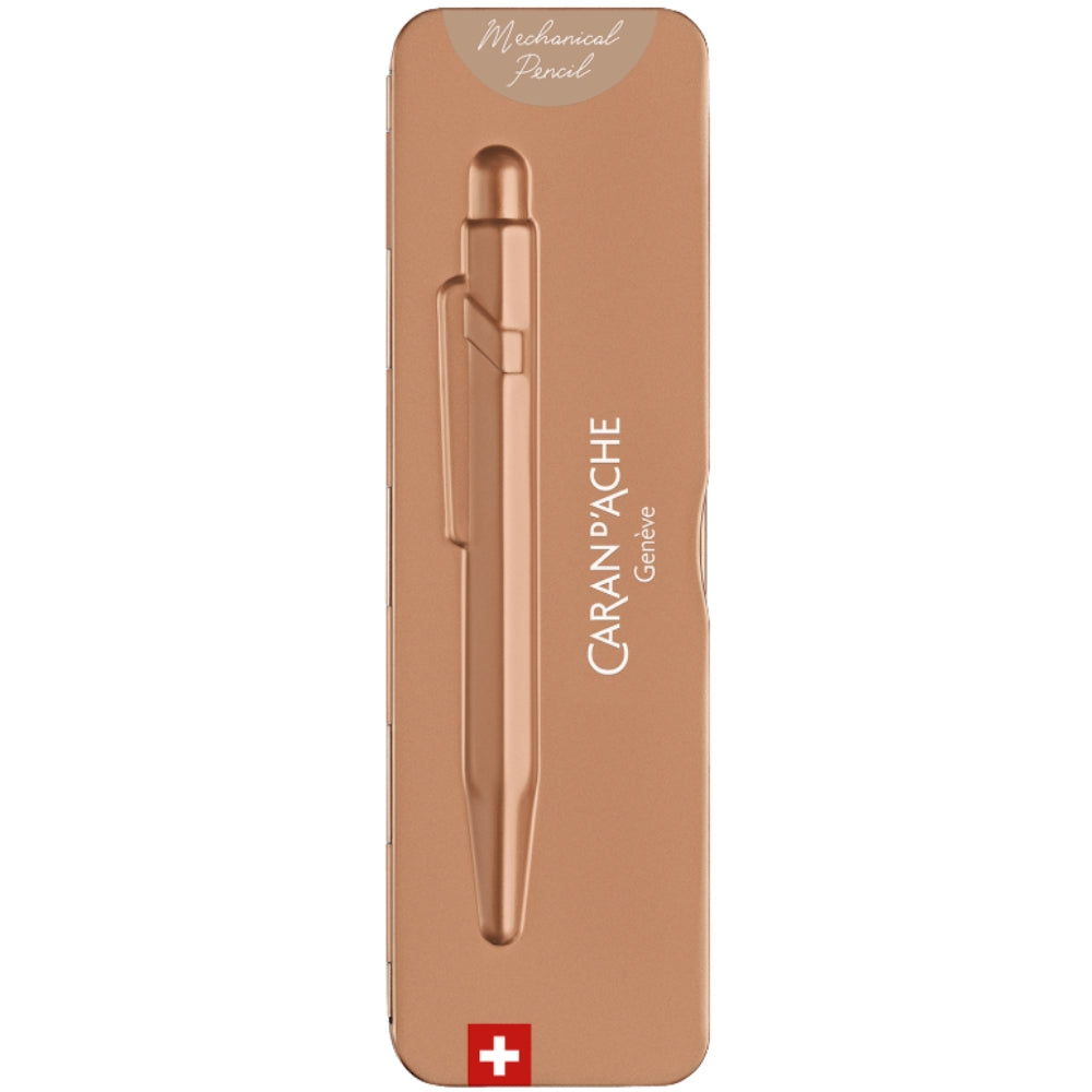 Caran d'Ache 844 Mechanical Pencil 0.7mm Brut Rose (Metal Kutulu)