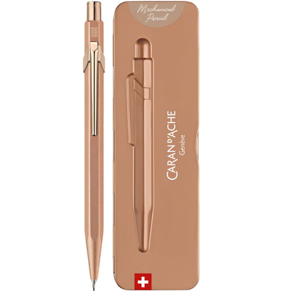 Caran d'Ache 844 Mechanical Pencil 0.7mm Brut Rose (Metal Kutulu)
