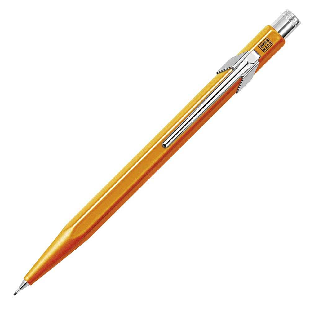 Caran d'Ache Metal Classic Line Mekanik Kurşun Kalem 0.7mm Orange Fluo