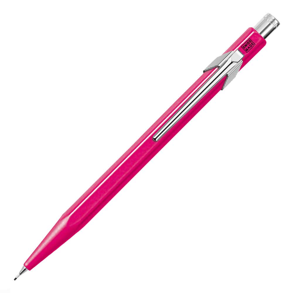 Caran d'Ache Metal Classic Line Mekanik Kurşun Kalem 0.7mm Purple Fluo