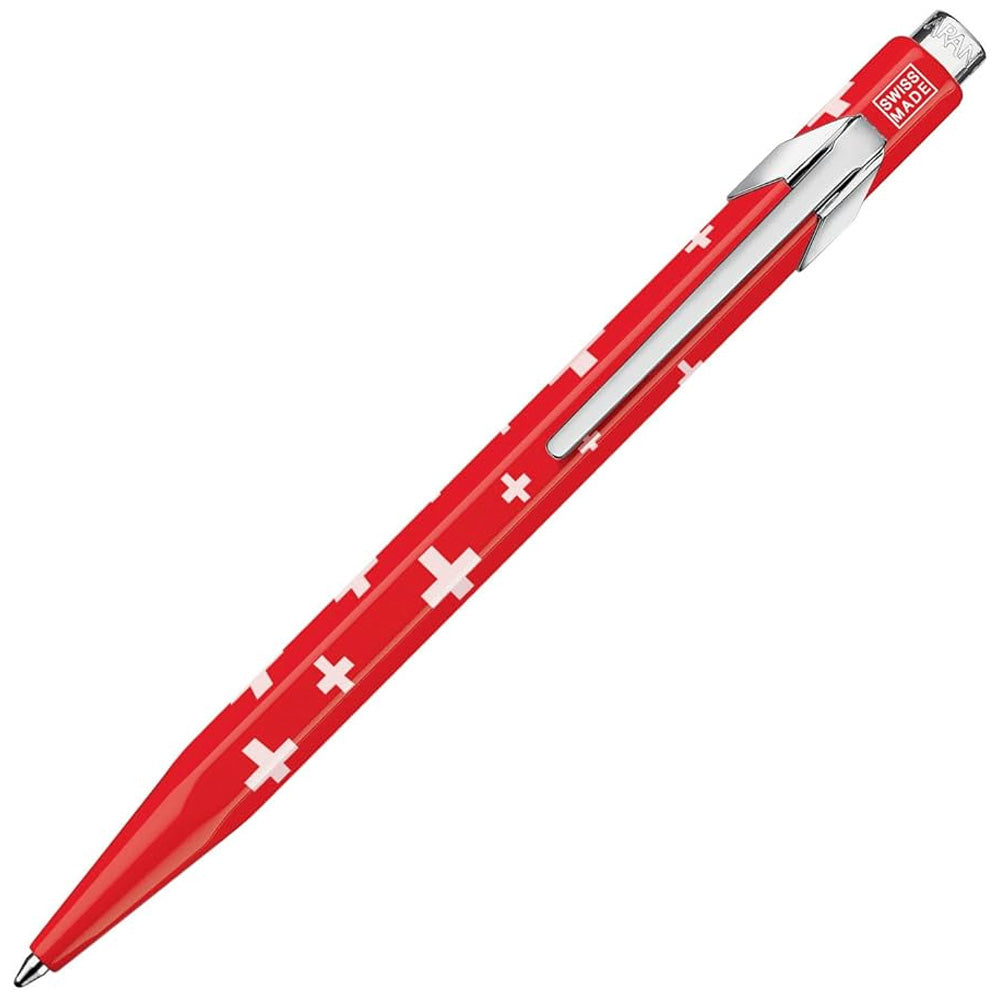 Caran d'Ache 849 Essentially Swiss Metal Tükenmez Kalem Swiss Flag