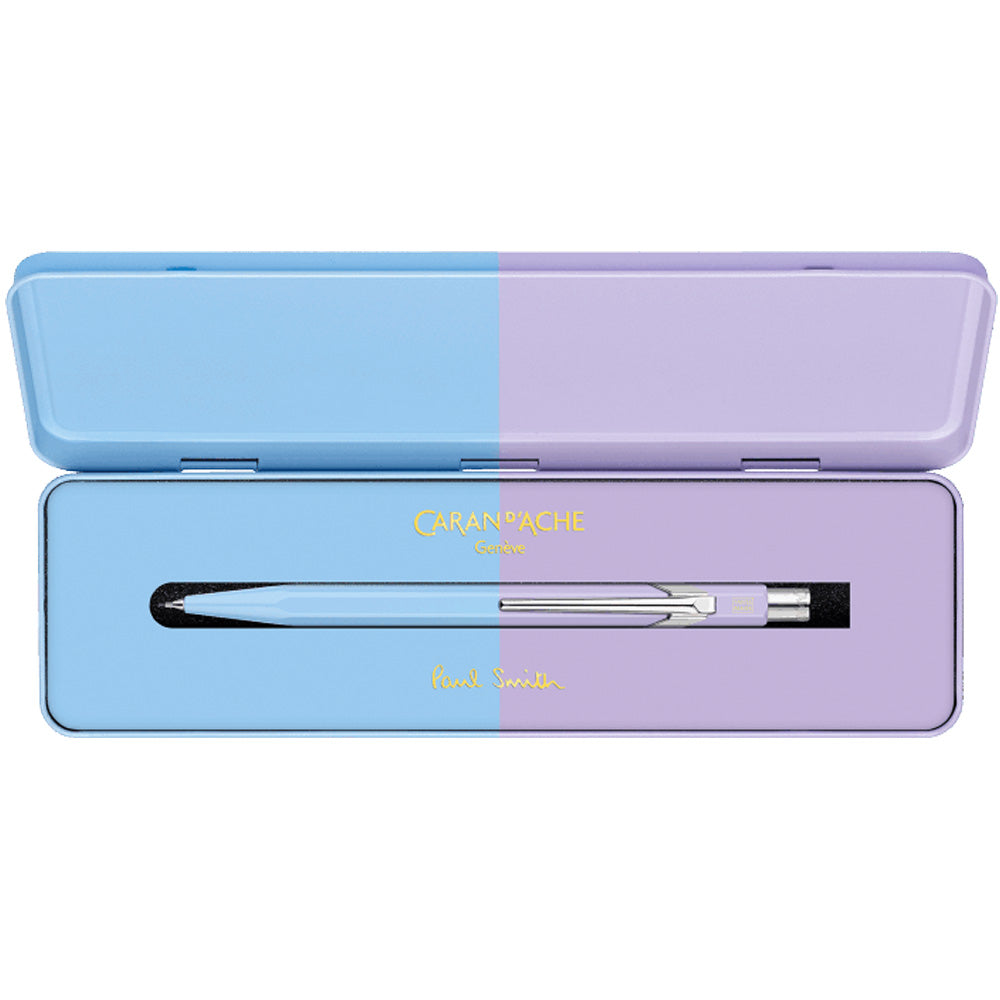 Caran d'Ache 849 Paul Smith Tükenmez Kalem Sky Blue&Lavender