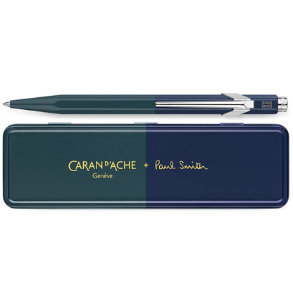 Caran d'Ache 849 Paul Smith Tükenmez Kalem Green&Navy Blue