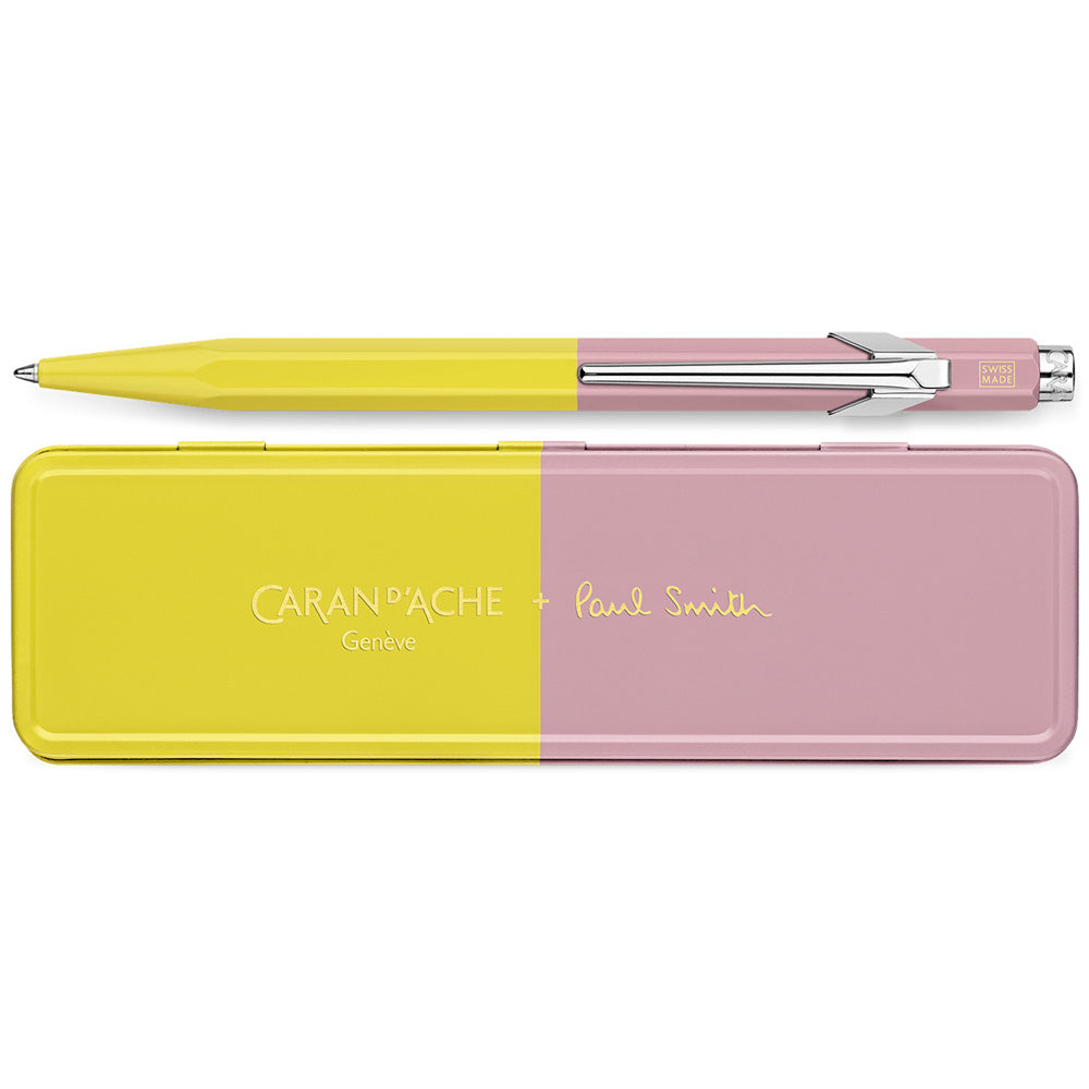 Caran d'Ache 849 Paul Smith Tükenmez Kalem Yellow&Pink