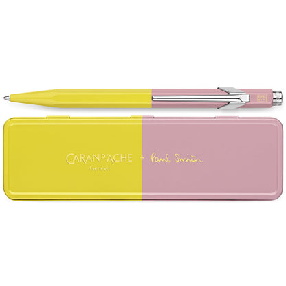 Caran d'Ache 849 Paul Smith Tükenmez Kalem Yellow&Pink