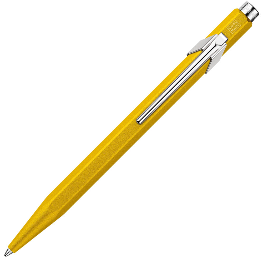 Caran d'Ache 849 Ballpoint Pen Colormat-X Yellow In Slimpack