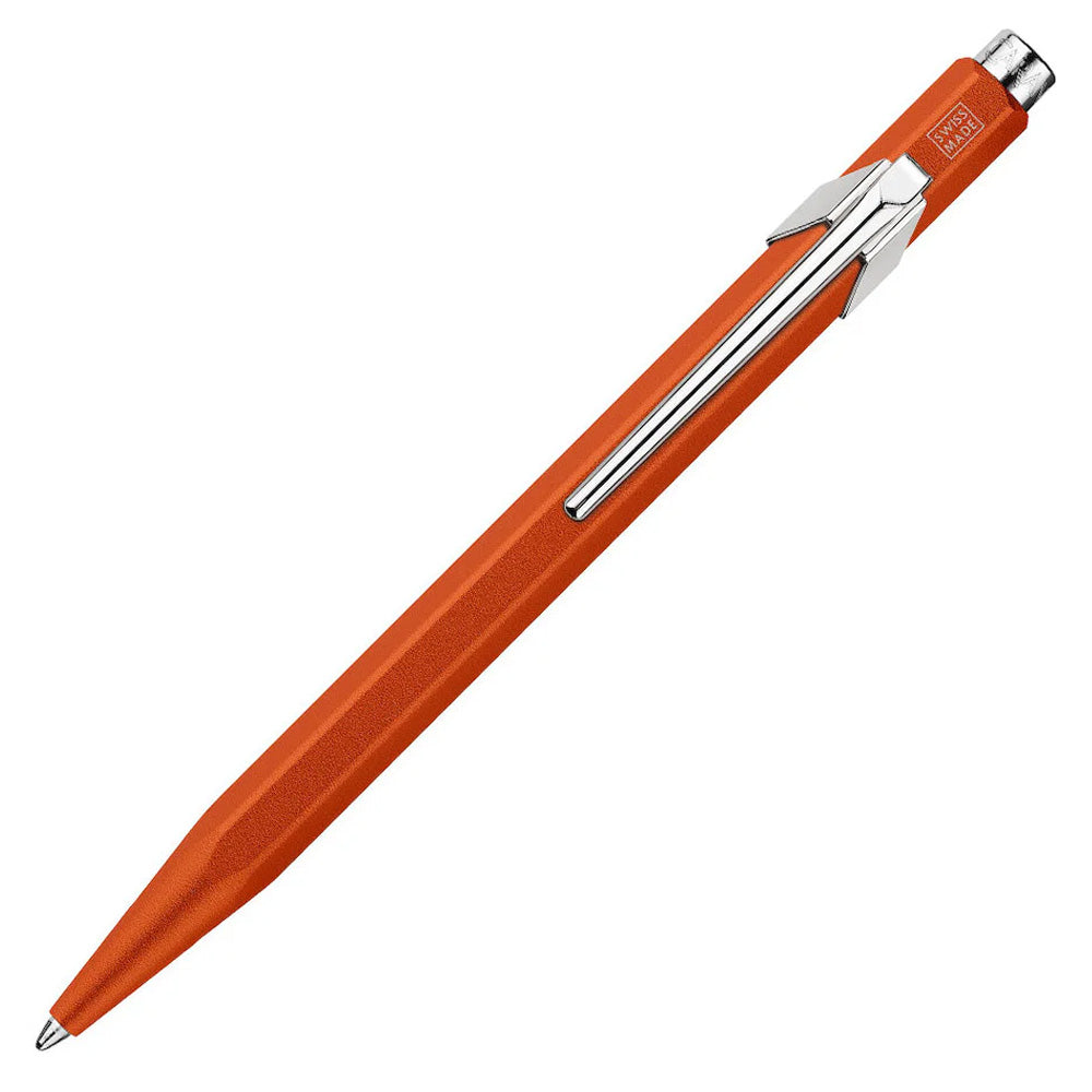 Caran d'Ache 849 Ballpoint Pen Colormat-X Orange In Slimpack