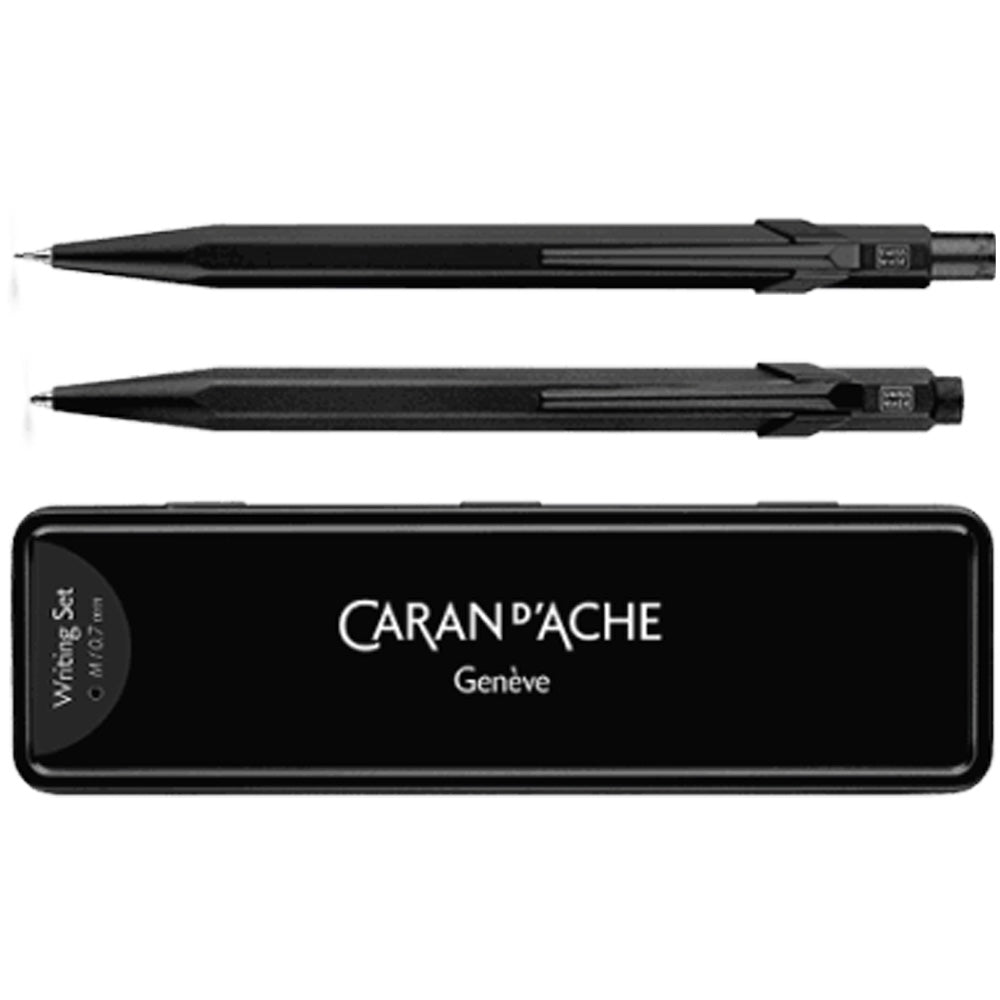 Caran d'Ache 849 Black Code Ballpen & Mechanical Pencil Set