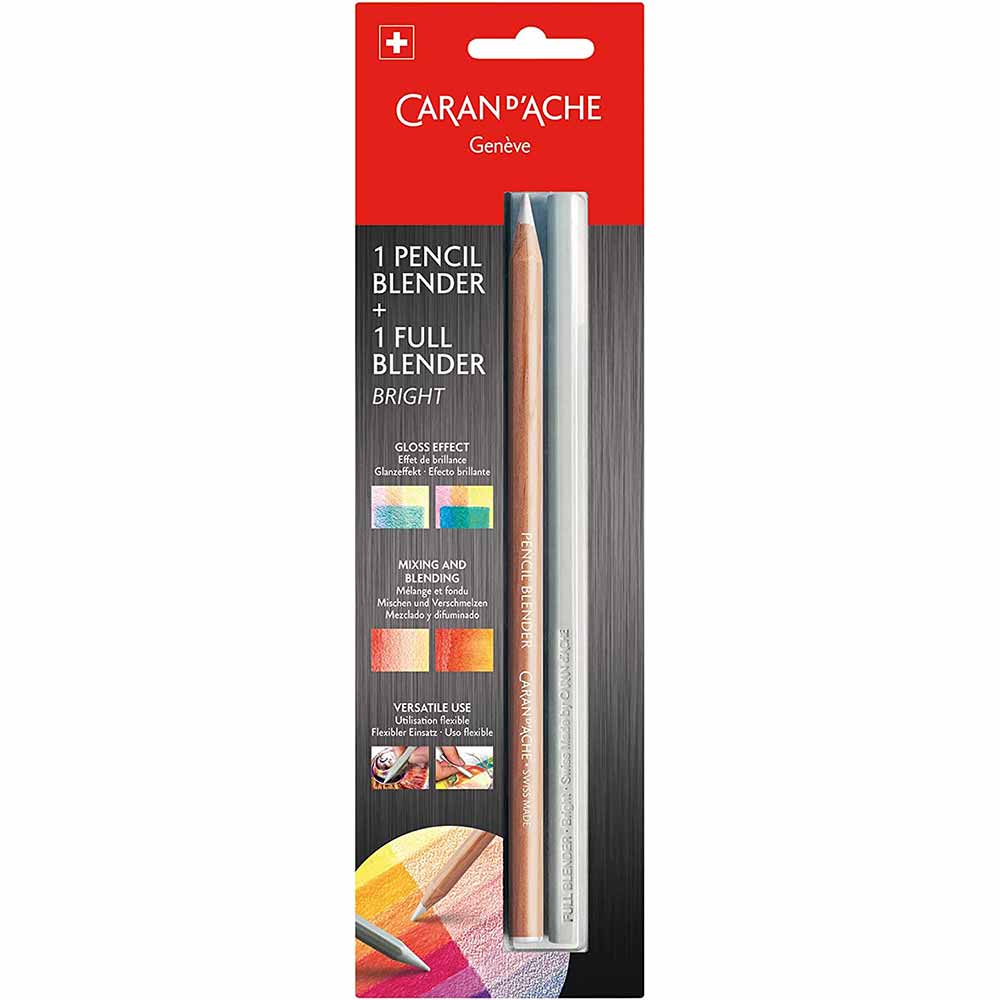 Caran d'Ache 1 Full+1 Crayon Blender 2'li Blister (Dağıtıcı)