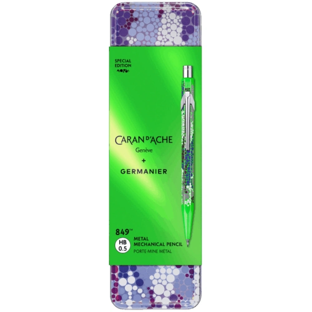 Caran d'Ache 849 Germanier Mekanik Kurşun Kalem Yeşil - Special Edition