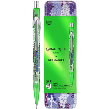 Caran d'Ache 849 Germanier Mekanik Kurşun Kalem Yeşil - Special Edition