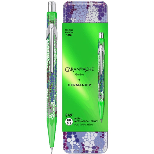 Caran d'Ache 849 Germanier Mekanik Kurşun Kalem Yeşil - Special Edition