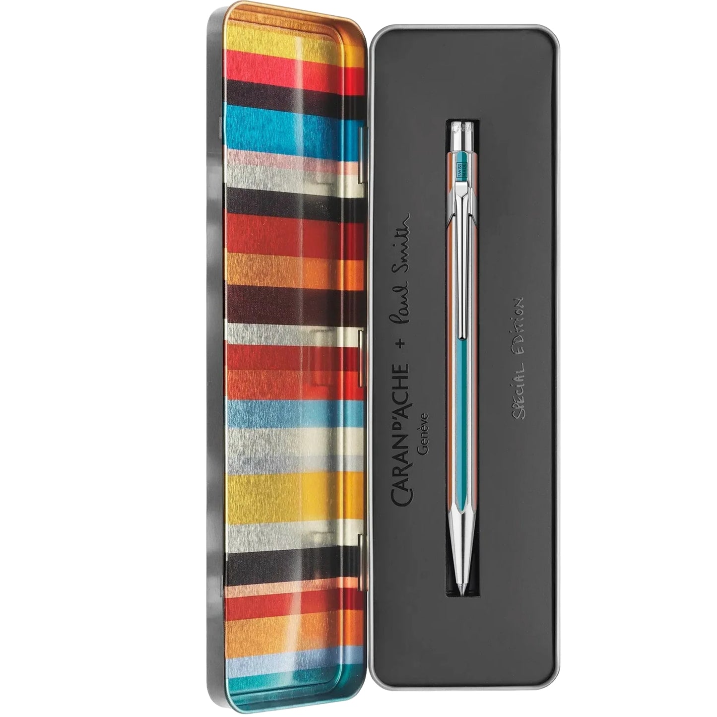 Caran d'Ache 849 Paul Smith Mechanical Pencil Grey Silver (0.5mm)