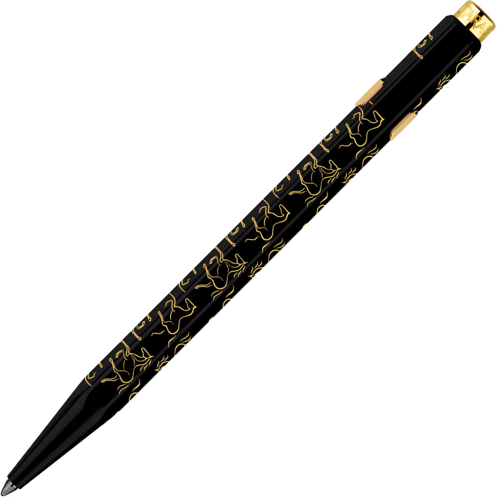 Caran d'Ache 849 Ballpoint Pen Horse Black
