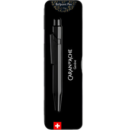 Caran d'Ache 849 Ballpoint Pen Horse Black