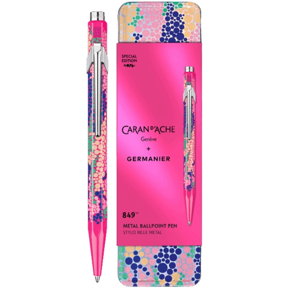 Caran d'Ache 849 Germanier Tükenmez Kalem Pembe - Special Edition