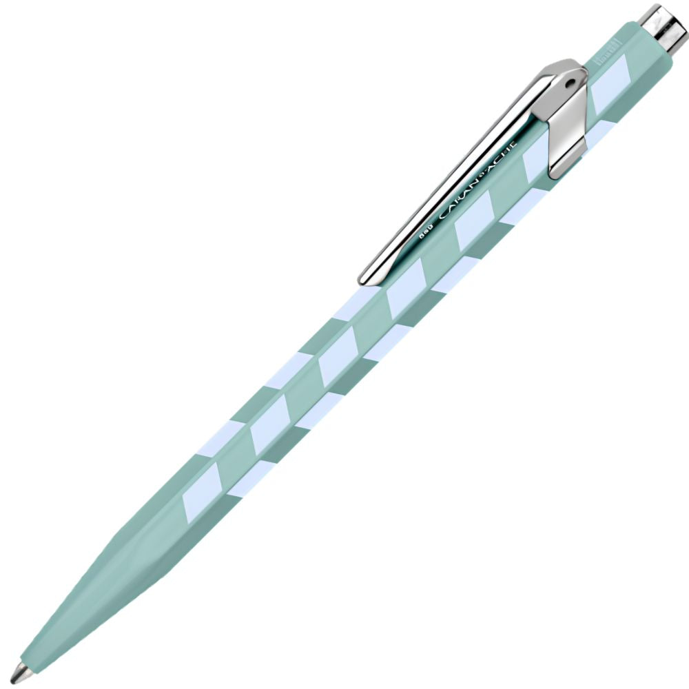 Caran d'Ache 849 Mosaic Ballpoint Pen Water Green