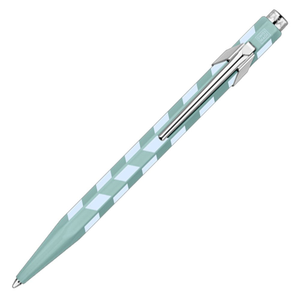 Caran d'Ache 849 Mosaic Ballpoint Pen Water Green