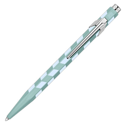 Caran d'Ache 849 Mosaic Ballpoint Pen Water Green