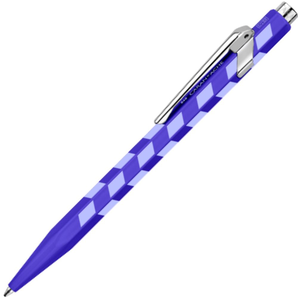Caran d'Ache 849 Mosaic Ballpoint Pen Royal Blue