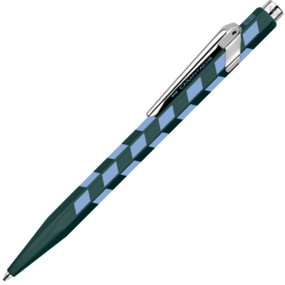 Caran d'Ache 849 Mosaic Ballpoint Pen Spruce Green