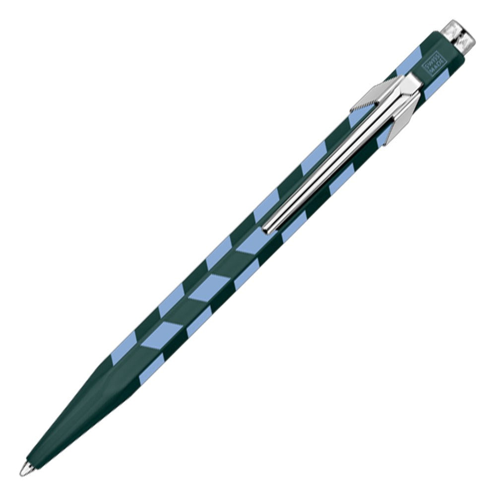 Caran d'Ache 849 Mosaic Ballpoint Pen Spruce Green