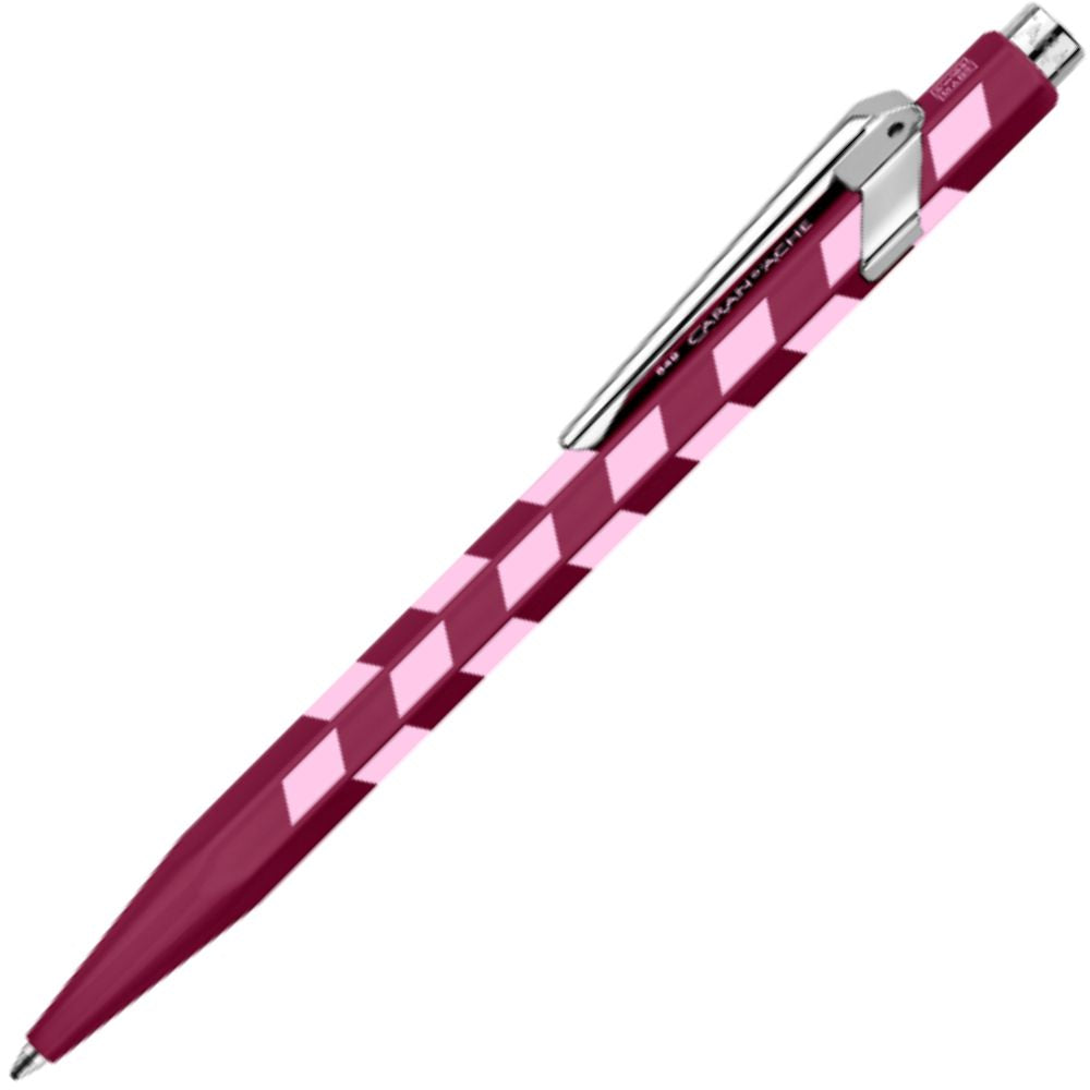 Caran d'Ache 849 Mosaic Ballpoint Pen Garnet Red