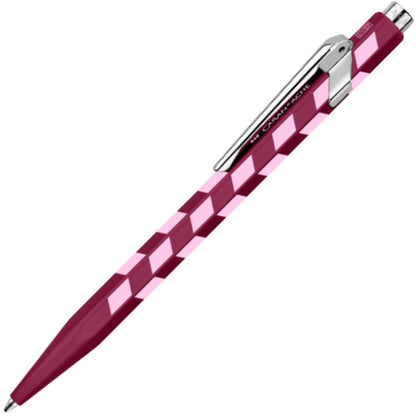 Caran d'Ache 849 Mosaic Ballpoint Pen Garnet Red