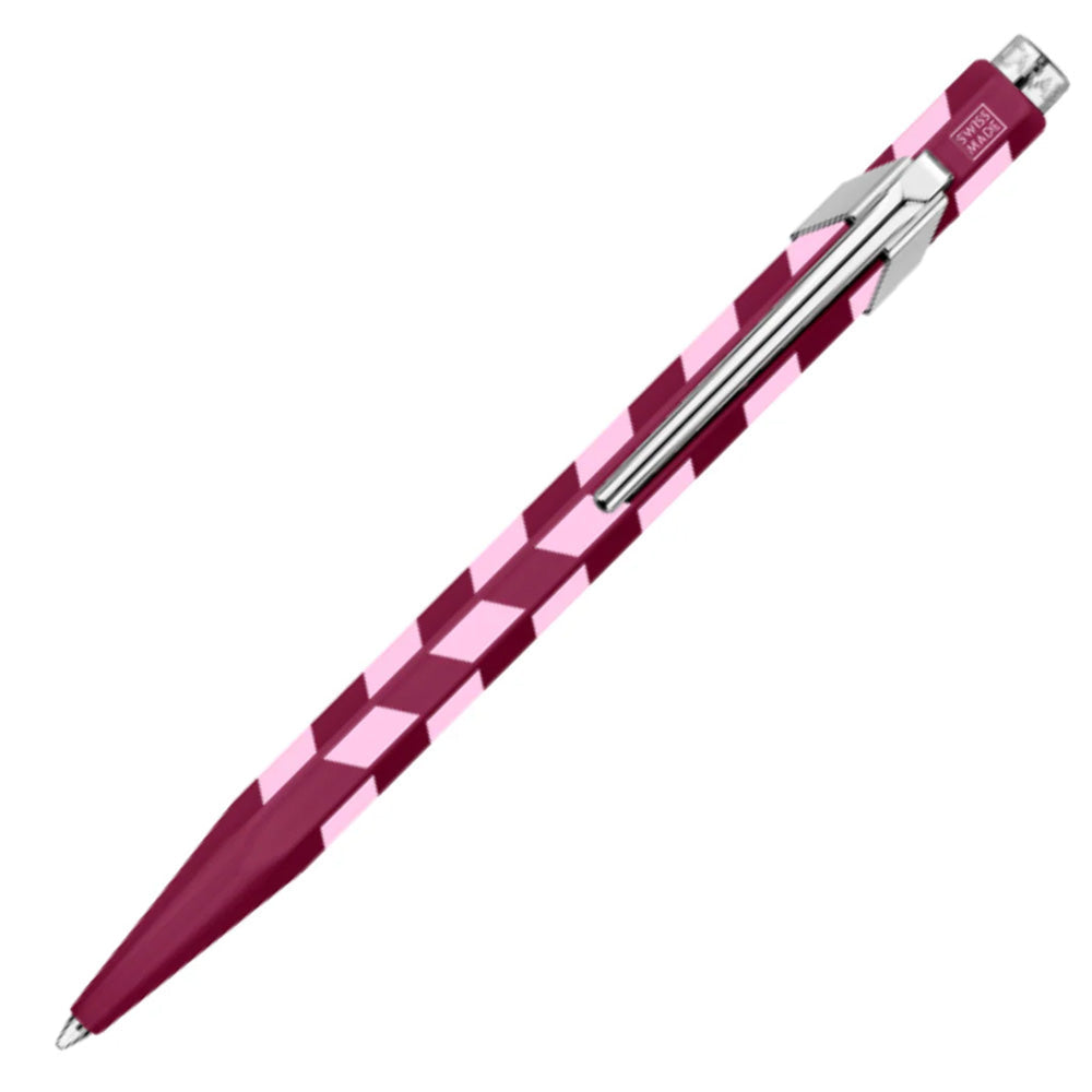 Caran d'Ache 849 Mosaic Ballpoint Pen Garnet Red