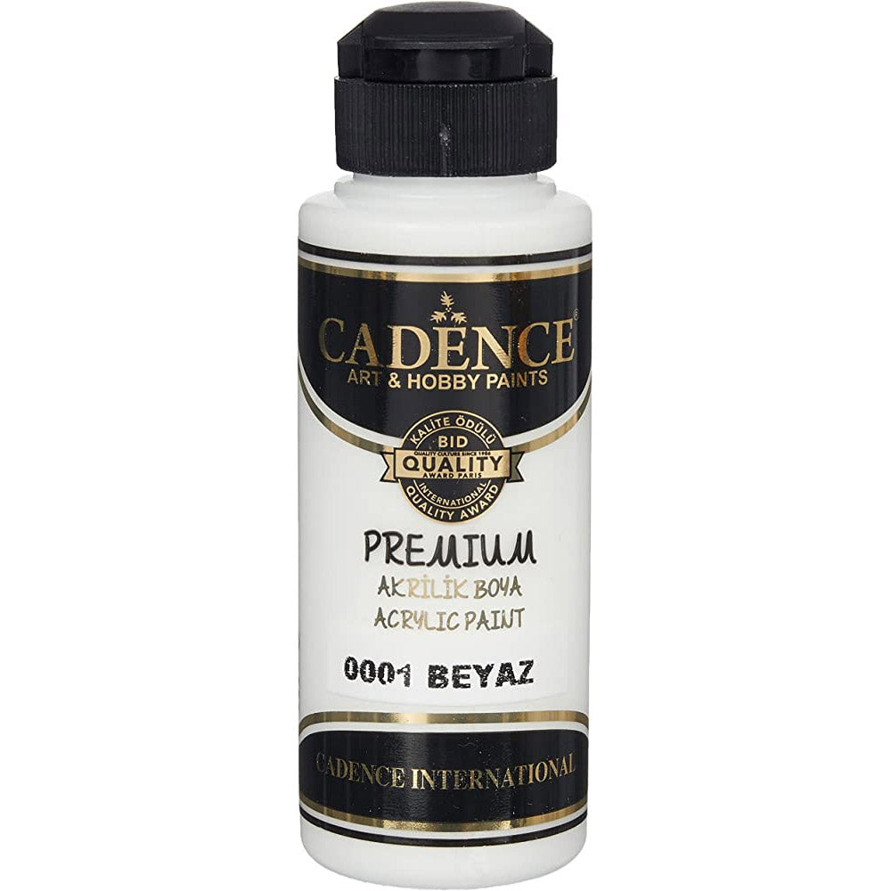 Cadence Akrilik Boya 120ml Beyaz