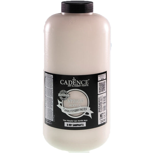Cadence Hybrid Acrylic for Multisurfaces 2000ml Şampanya 101