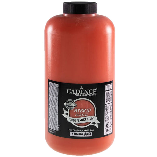 Cadence Hybrid Acrylic for Multisurfaces 2000ml Nar Çiçeği 105