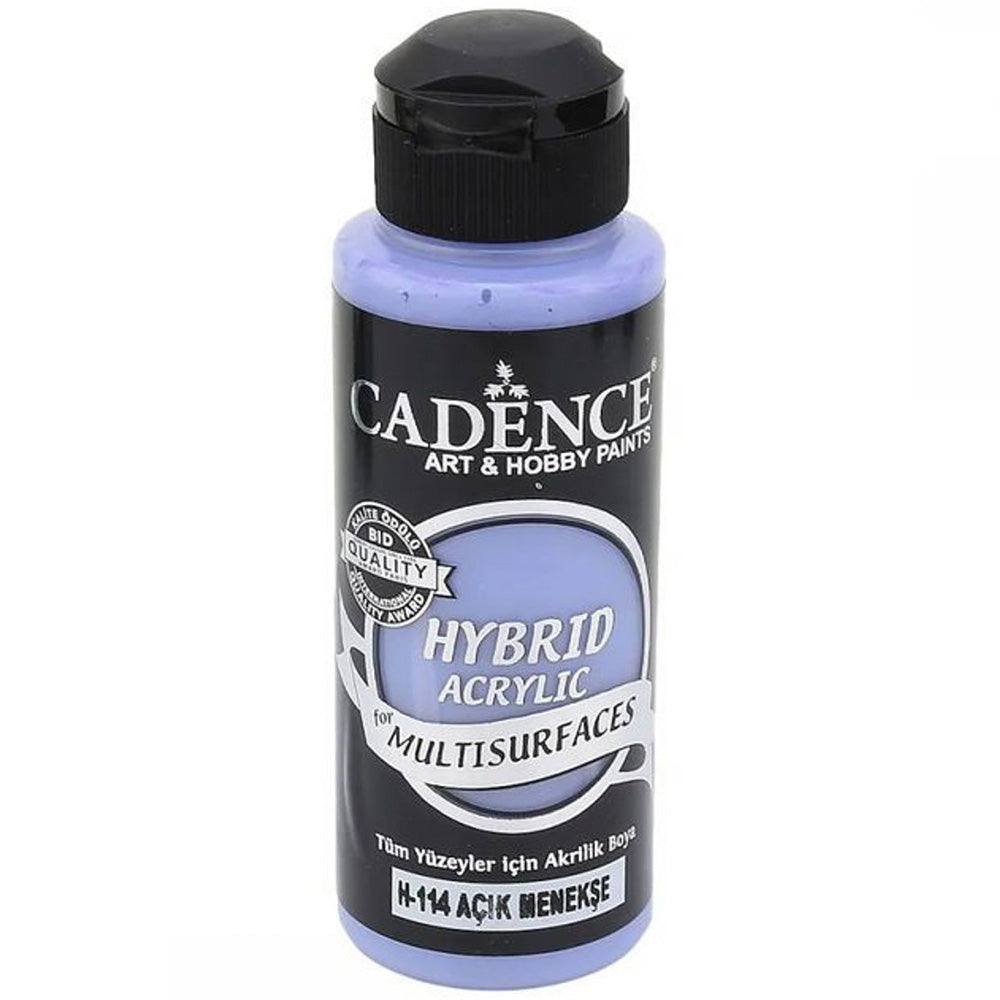 Cadence Hybrid Acrylic for Multisurfaces 120ml Açık Menekşe H 114