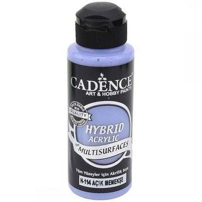 Cadence Hybrid Acrylic for Multisurfaces 120ml Açık Menekşe H 114